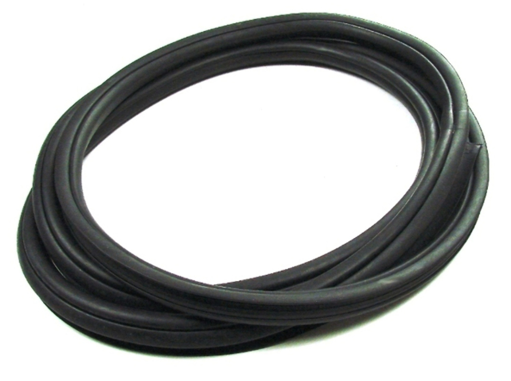 Windshield Rubber Weatherstrip Seal w/ Trim Groove for Steel Trim for 1955-59 GM