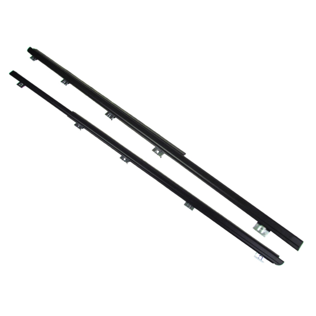 Window Sweeps Felt Kit Outer Left & Right for 84-96 Jeep Cherokee (XJ) 2DR - Pair - Belt Line Weatherstrip - High Quality