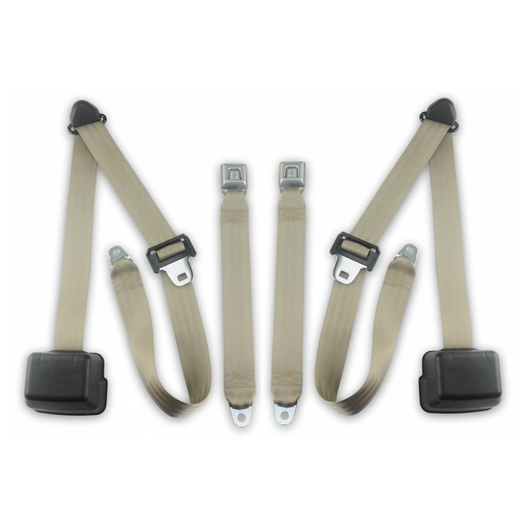 Seat Belt for Toyota Land Cruiser FJ55 Left Right 3pt Retractor Bush Button