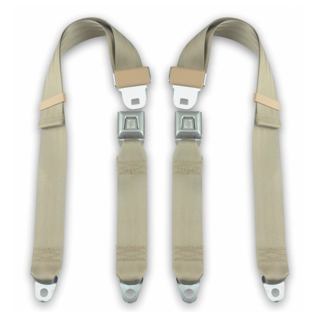 Seat Belt for Toyota Land Cruiser FJ55 Rear Left Right Lap Metal Bush Button