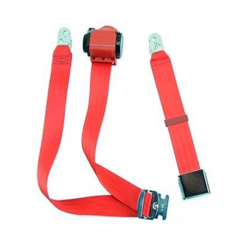 Seat Belt for Porsche 911 Left or Right 3pt Retractor Same as 912 Snap Hook