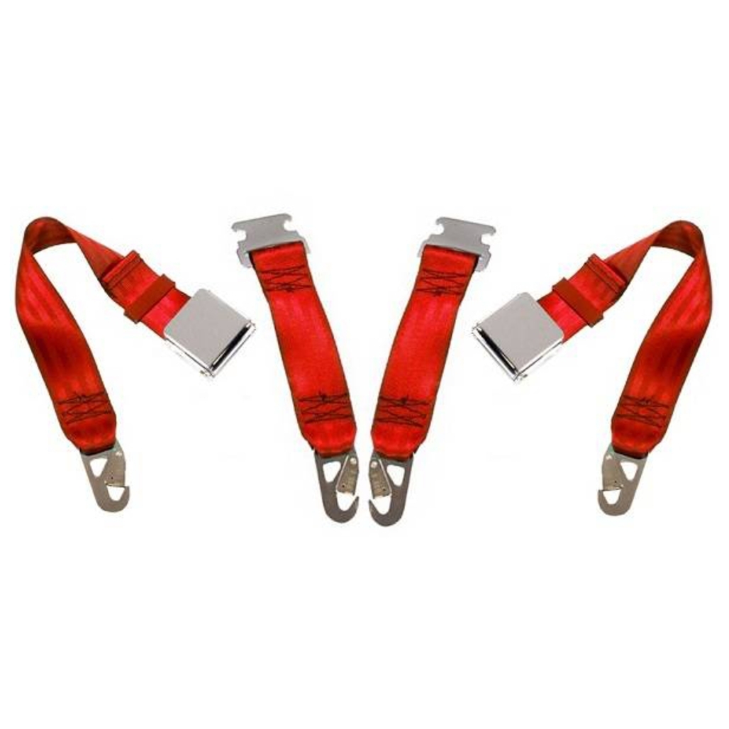 Seat Belt for Porsche 912 Driver Passerger 2pt Non Retractor Lap Belts 67" Seat Belt for Porsche 912 Driver Passerger 2pt Non Retractor Lap Belts 67"