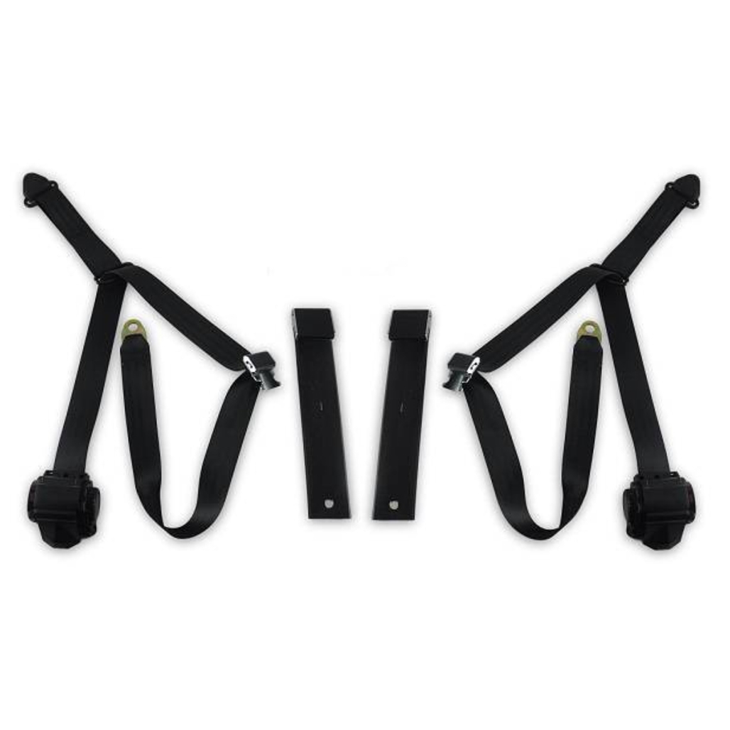 Seat Belt for Datsun 510 Driver Passenger 12" Lif tLatch Buckle Sleeve