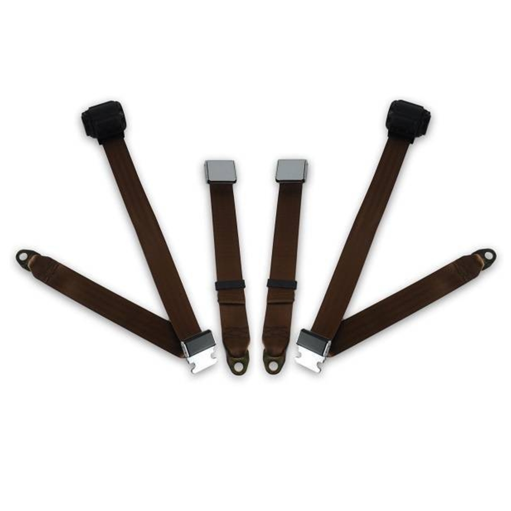 Seat Belt for MGB GT Driver Passerger Lift Latch 3pt Retractor Lap Shoulder