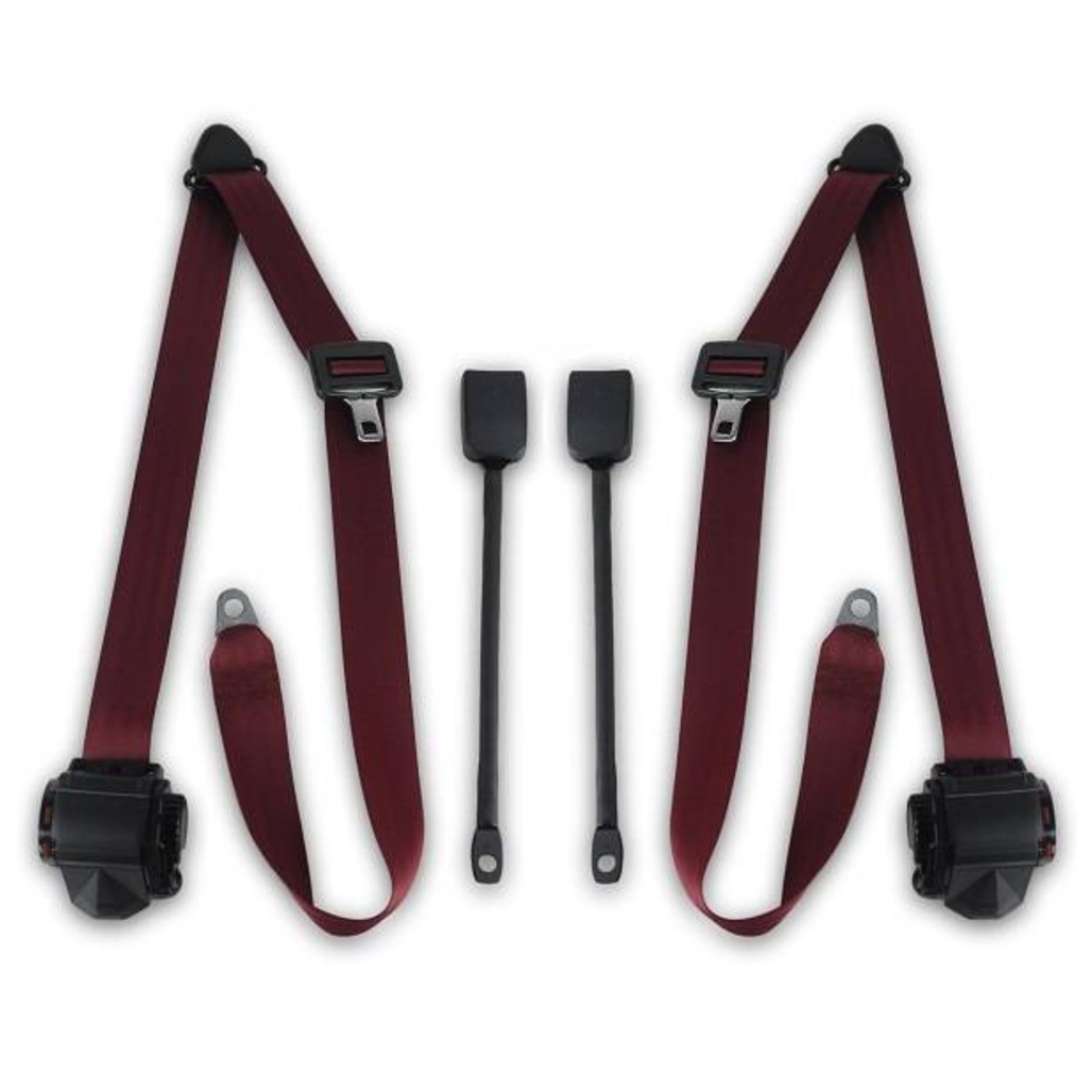 Seat Belt for Lamborghini Espara Driver Passenger 3pt Retractable Kit Hdw