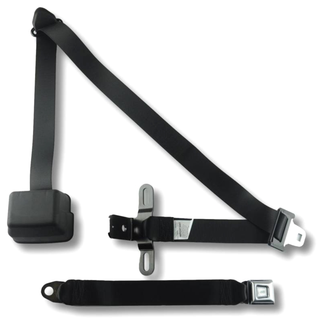 Seat Belt for GM S10 S15 Pickup 2 Dr Extended Cab Passenger Bench Seat Starburst
