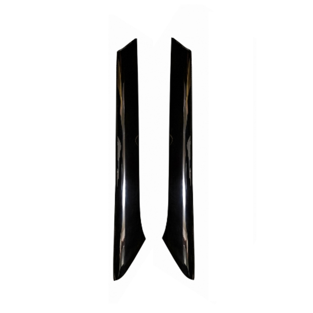 Windshield Weatherstrip Molding for Ford Flex 2009-2019 4Dr Precision WSK D1725 - Black Rubber Windshield Side Molding Kit.