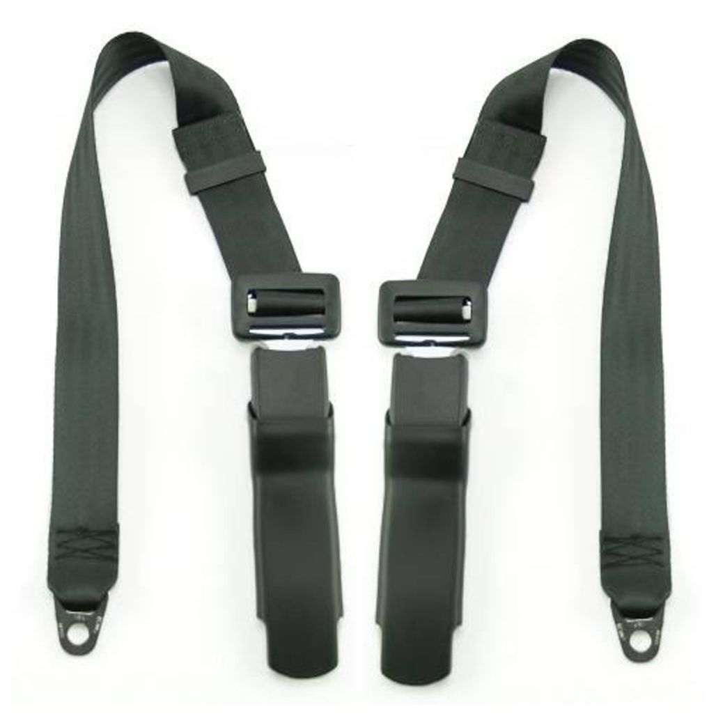 Seat Belt for Porsche 944 Rear Driver Passenger Non Retractor Lap Belts Seat Belt for Porsche 944 Rear Driver Passenger Non Retractor Lap Belts