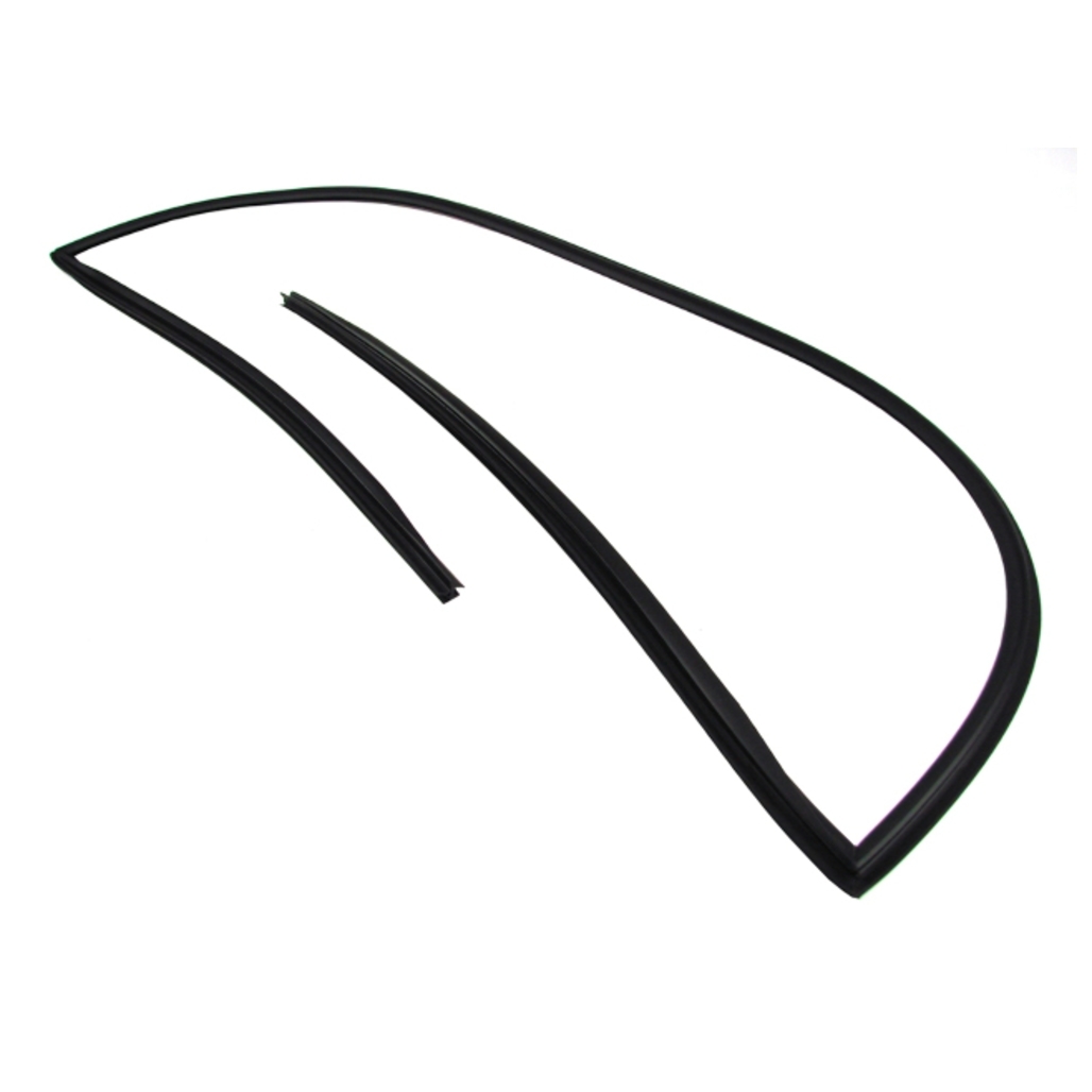 Windshield Molding Trim for 2005-15 Toyota Tacoma, Black with Rain Channel, 3 Sided Reveal Molding, Made in USA