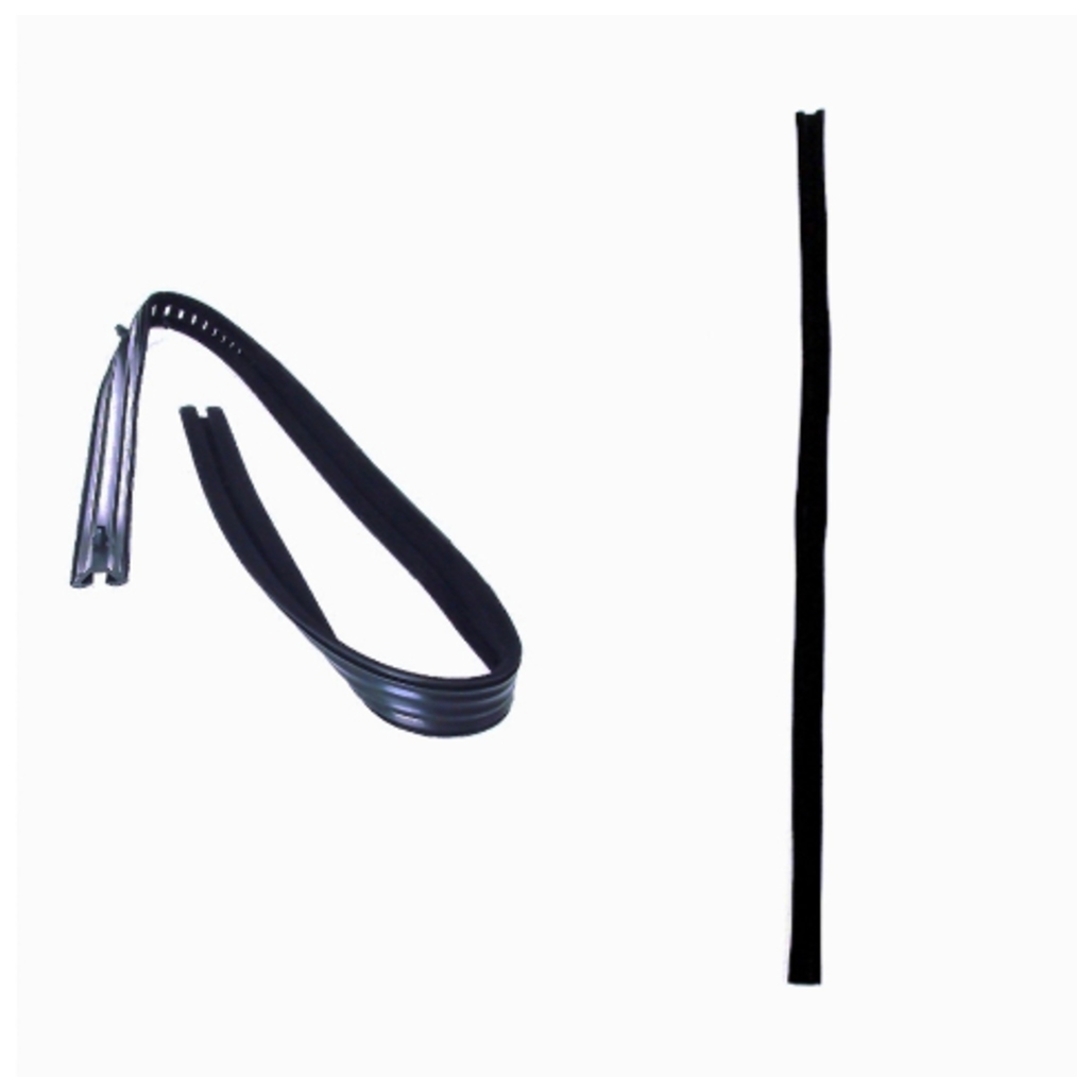 Glass Run Channel Weatherstrip, Left or Right Hand 2pc. for 1973-1980 Chevy/GMC