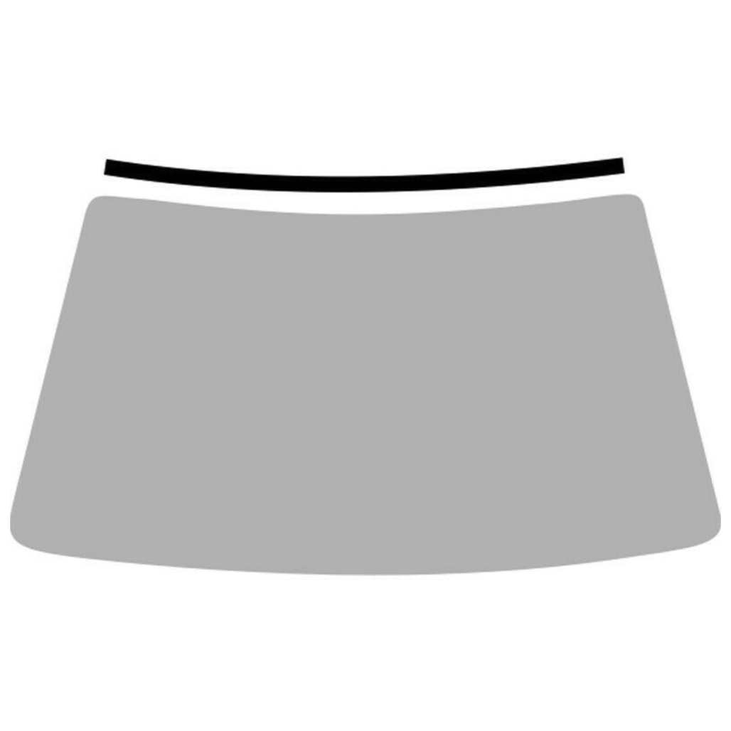 Windshield Molding Trim for 2009-2012 Acura RDX, Black Rubber, Premium Quality, Made in USA, Lifetime Warranty.