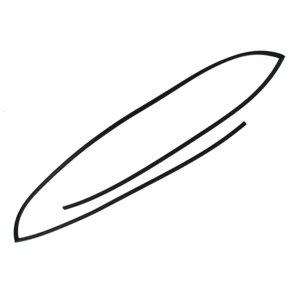 Windshield Weatherstrip Molding for Toyota Corolla Sedan 4-Door, 3 Sided Underside Trim, Premium Quality, Easy Install.