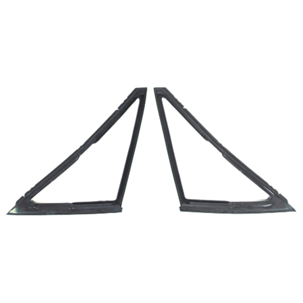 Vent Window Rubber Weatherstrip Seal Left and Right 2pc for 68-70 Dodge/Plymouth