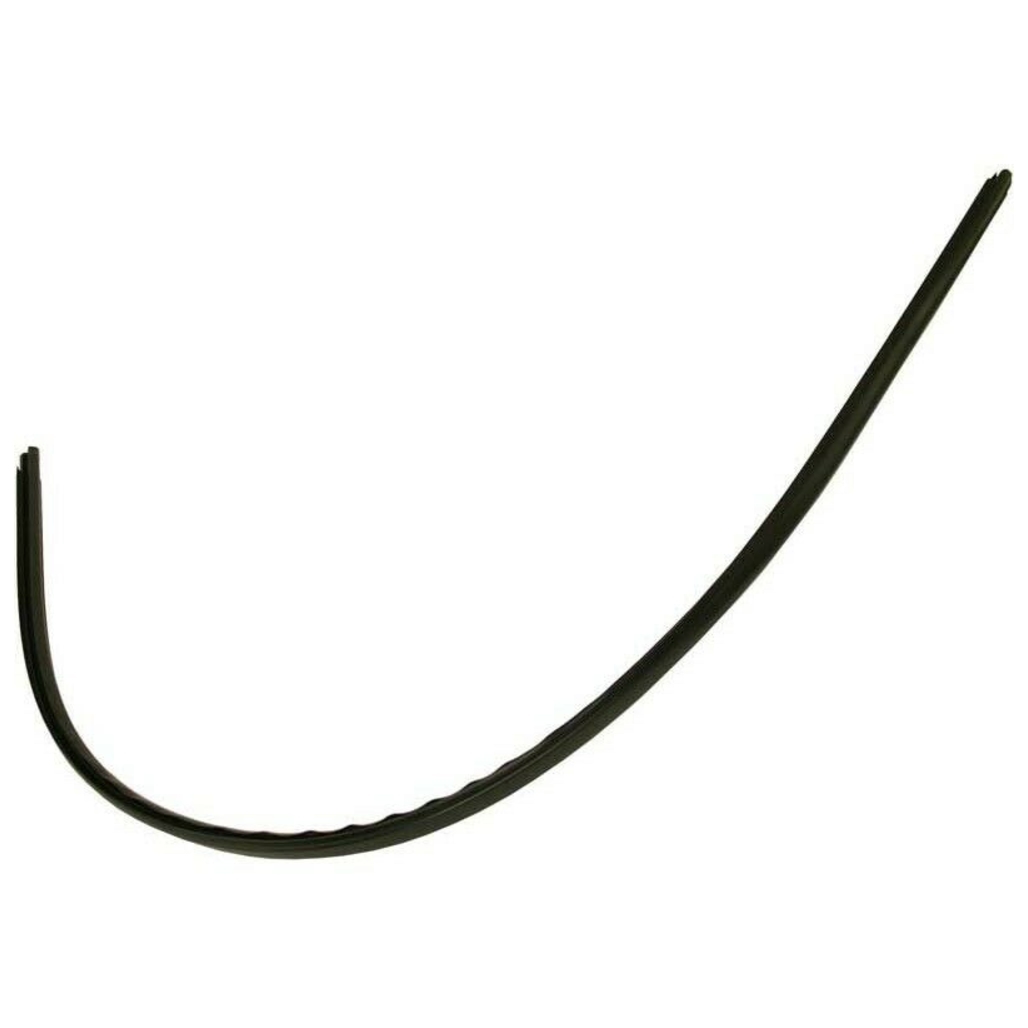 Windshield Top Molding for 90-93 Acura Integra Hatchback 2DR - Black rubber trim for secure windshield fitment, crafted in US