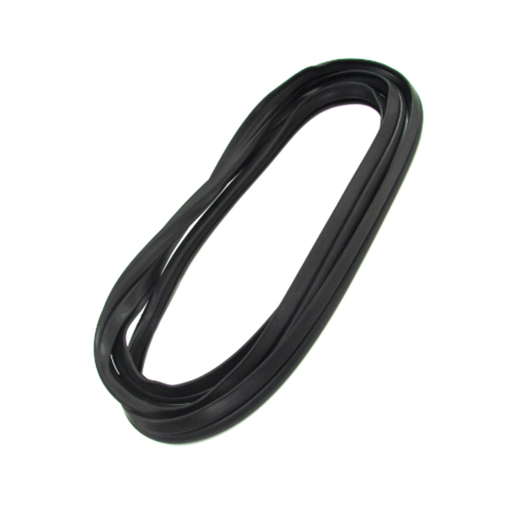 Windshield Rubber Weatherstrip Seal w/ Trim Groove for Steel Trim for 61-66 Ford