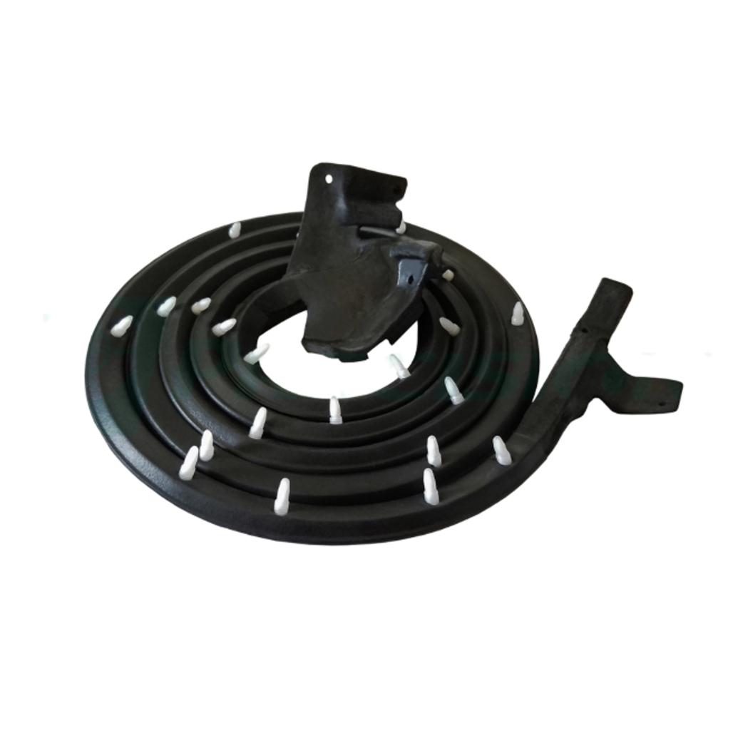 Weatherstrip Seal for Various Car Models, Left Hand, 1967-1968, EPDM Rubber, Easy Installation, Quieter Ride, Long Lifespan