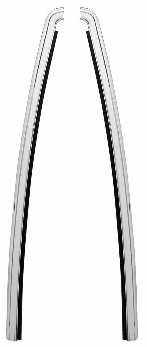 Windshield Molding for 1978-1983 Chevy El Camino, Malibu Monte Carlo Chrome Pair