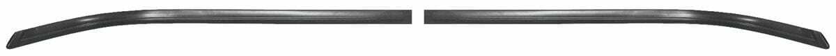 Window Moldings for 1978-1988 Chevrolet El Camino Black Pair