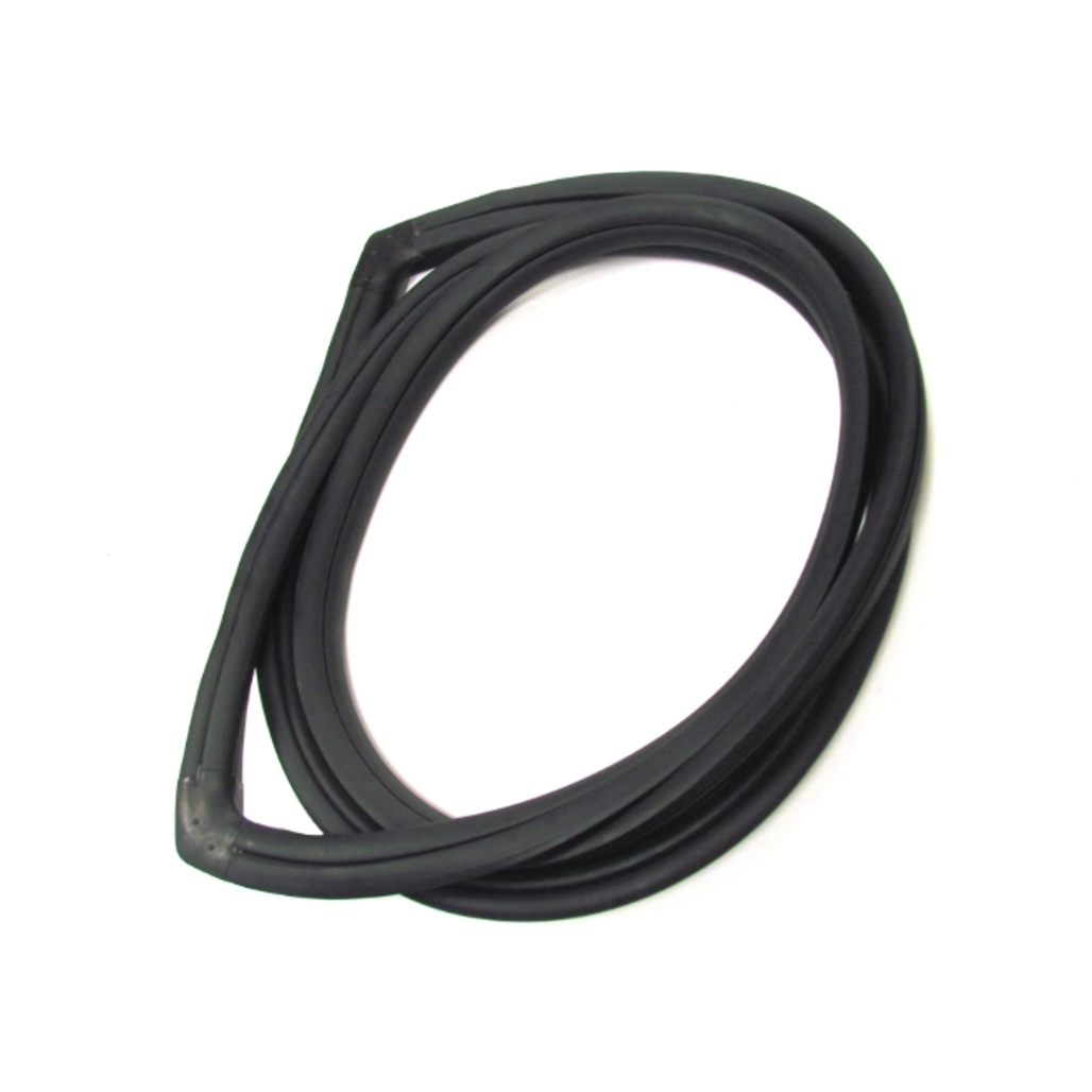 Rear Window Weatherstrip Seal w/Trim Groove for Steel Trim for 60-62 Ford Falcon