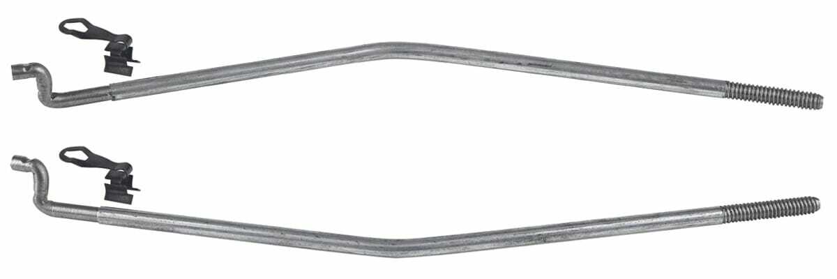 Door Lock Rod for 1964-1967 Buick, Chevrolet, Oldsmobile, Pontiac A-Body, Pair