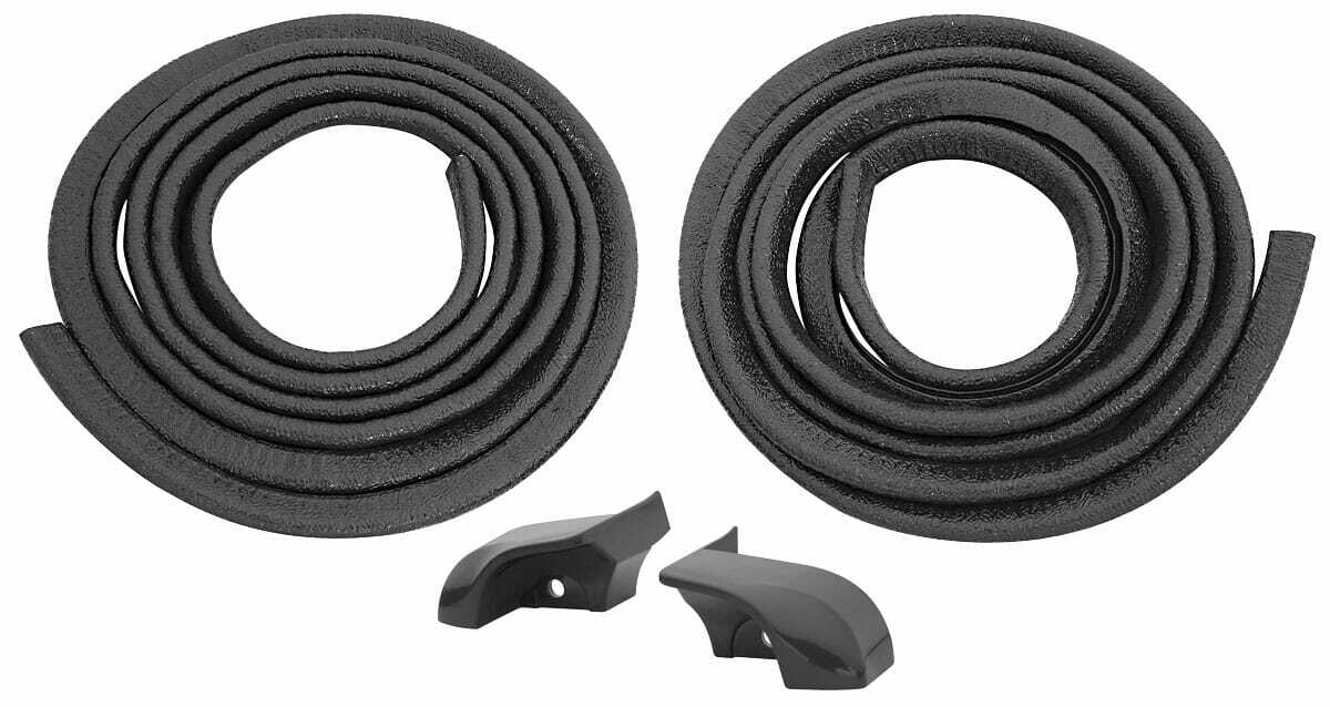 Door Jamb Windlace Kits for 1966-1967 Pontiac GTO, LeMans, Tempest A-Body Fawn