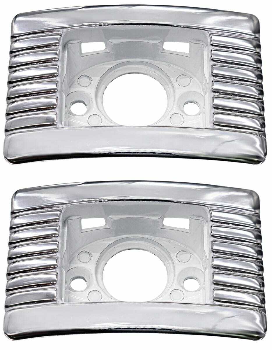 Armrest Quarter Lens Bezel for 1961-1972 GM A Body Convertible Pair