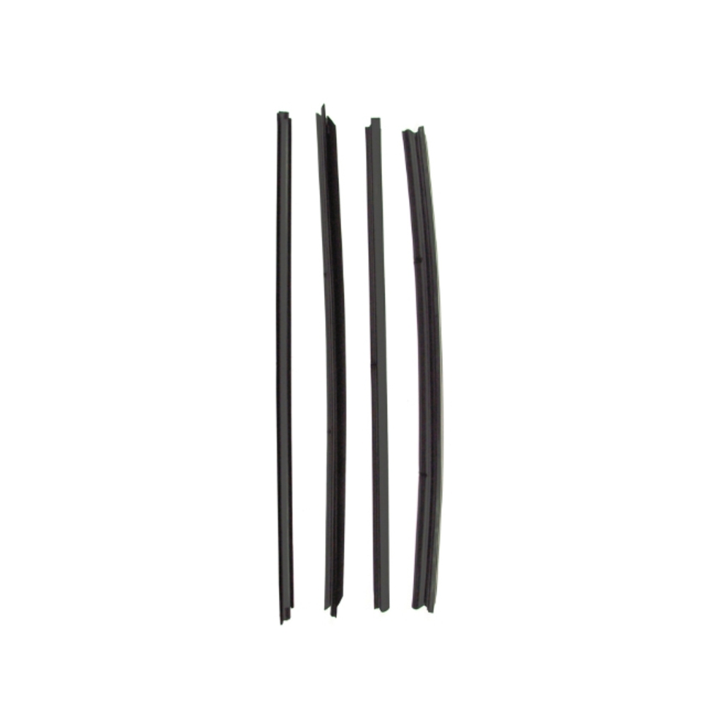 Window Sweeps Felt Kit for 94-02 Dodge Ram Pickup Front Left & Right Hand - Belt Line Weatherstrip Kit for Vintage Vehicles