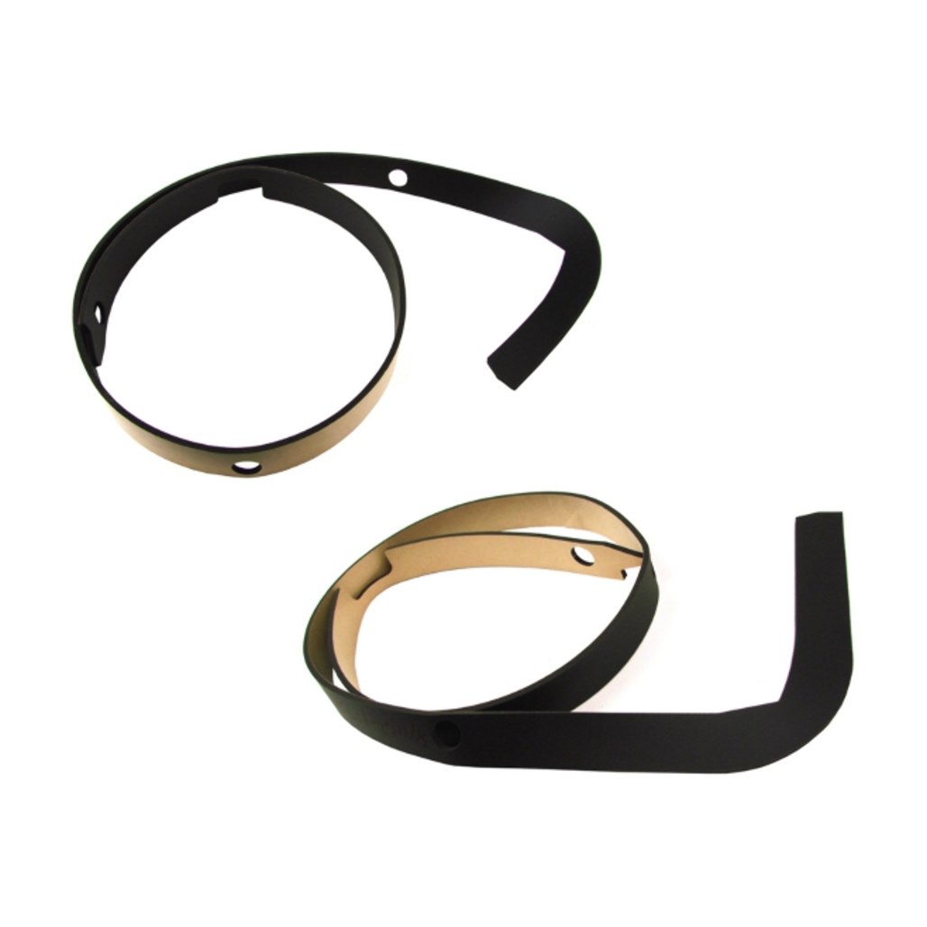 Roof Rail Rubber Weatherstrip Seal, Left and Right Hand 2pc. for 1997-2006 Jeep