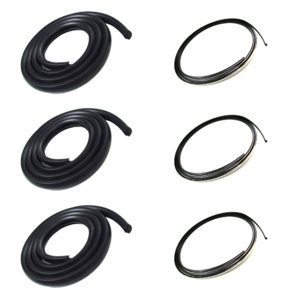 Rear Window Seal Kit Lockstrip 6-Piece for 1947-1954 Chevrolet/GMC Pickup