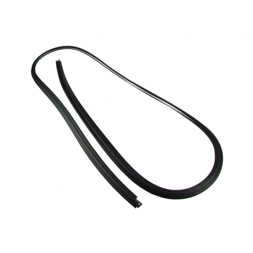 Windshield Weatherstrip Molding for 2003-2008 Hyundai Tiburon Coupe 2-Door, black rubber molding for windshield.