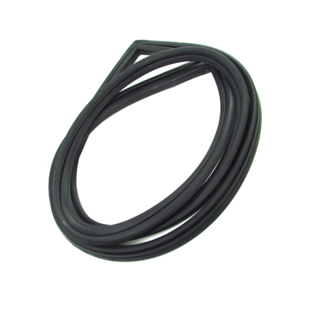 Windshield Rubber Weatherstrip Seal With Trim Groove for 1977-1985 Mercedes-Benz
