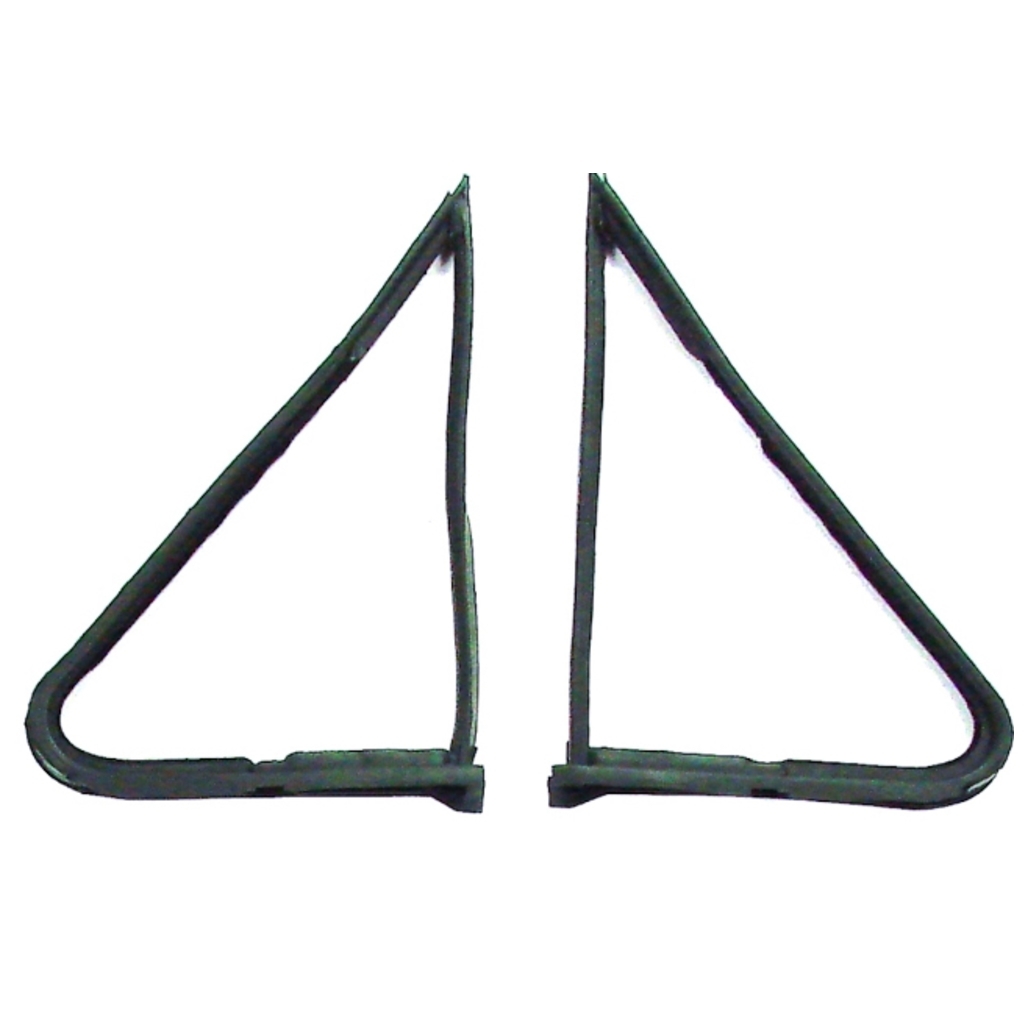 Vent Window Rubber Weatherstrip Seal, Left and Right 2-Piece for 1980-1986 Ford
