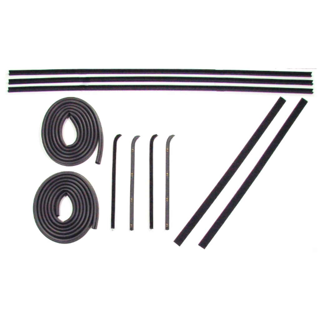 Door Seal Window Sweeps Channel Kit Left Right 10pc Precision DK 1111 60 for Chevrolet C10 C20 GMC 1500 Convertible