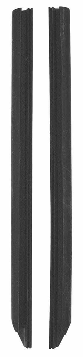 Quarter Window Vertical Weatherstrip for 1966-1967 Chevelle w/Steel Insert Pair