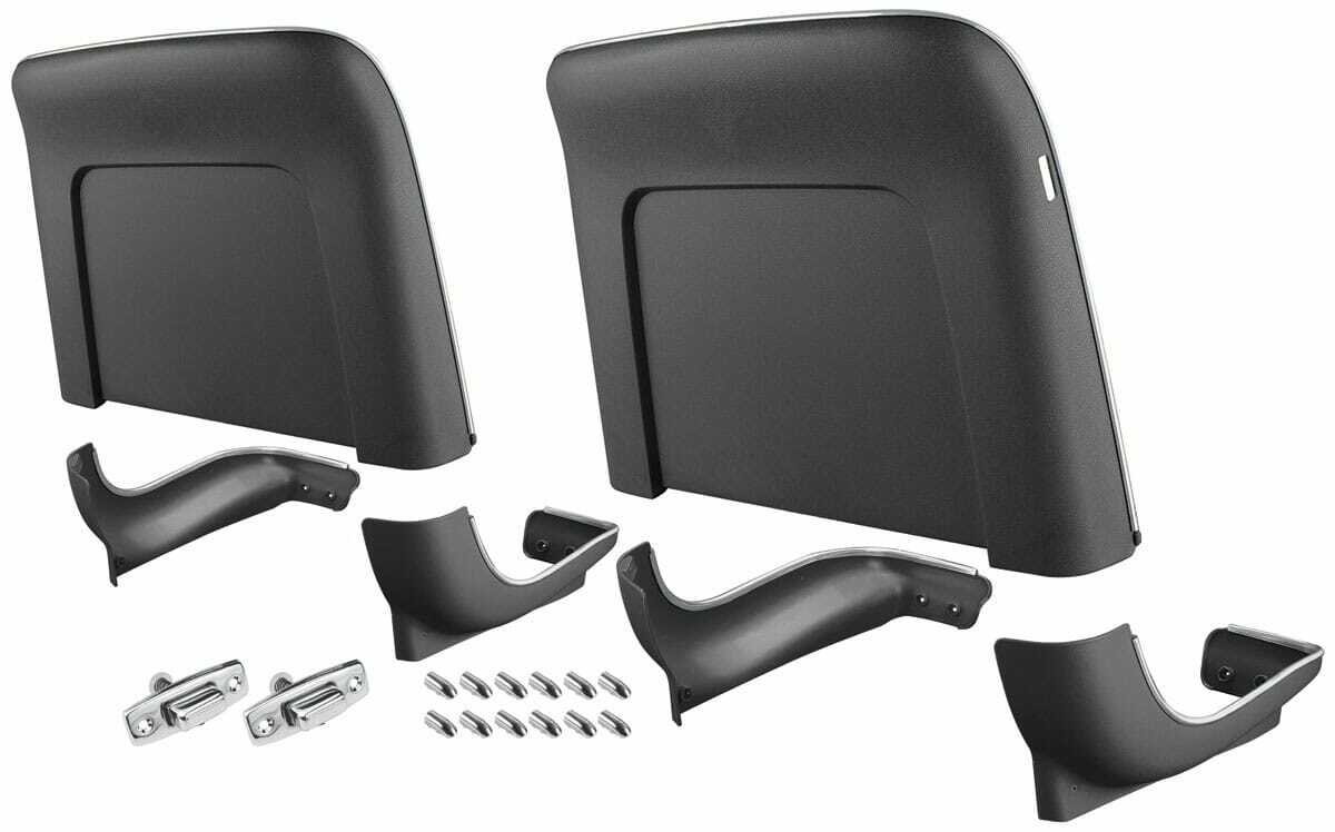 Seatback Kit for 1967-1968 GM A Body, Bucket, Kit Premium White
