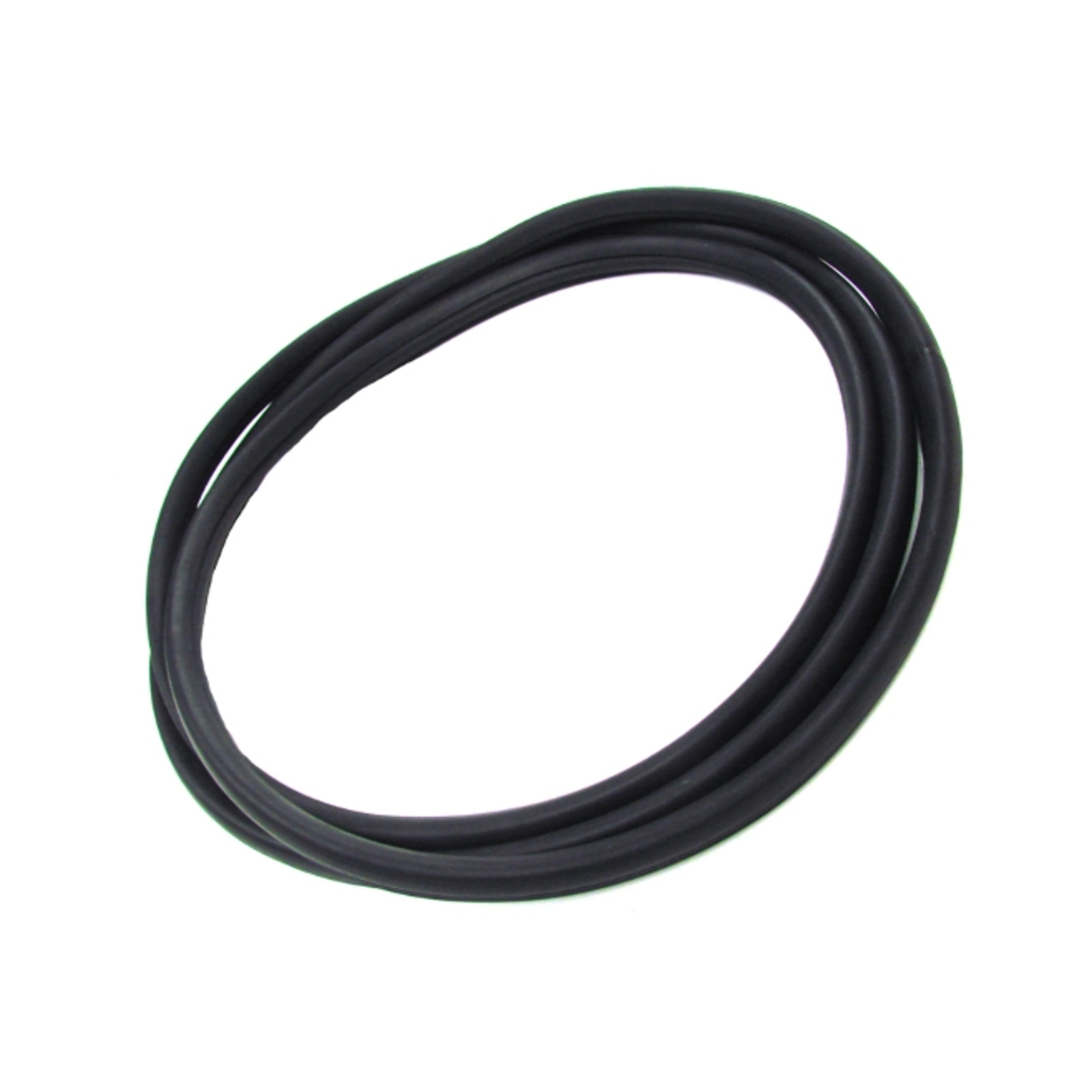 Rear Window Weatherstrip Seal w/Trim Groove for Steel Trim for 64-68 AMC Motors