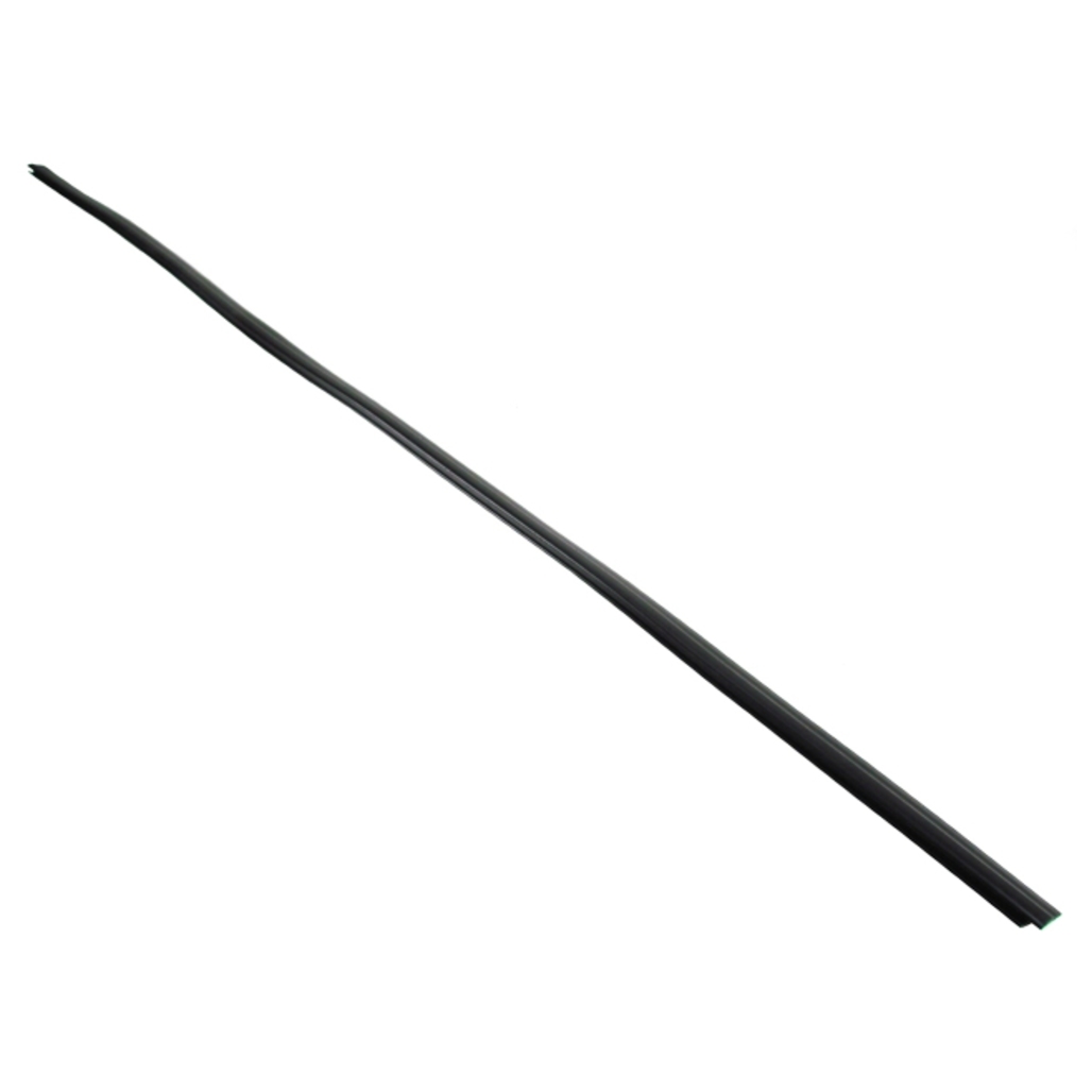 Windshield Top Molding for 2010-2013 Kia Soul, Upper reveal trim, black rubber, premium quality, easy install.