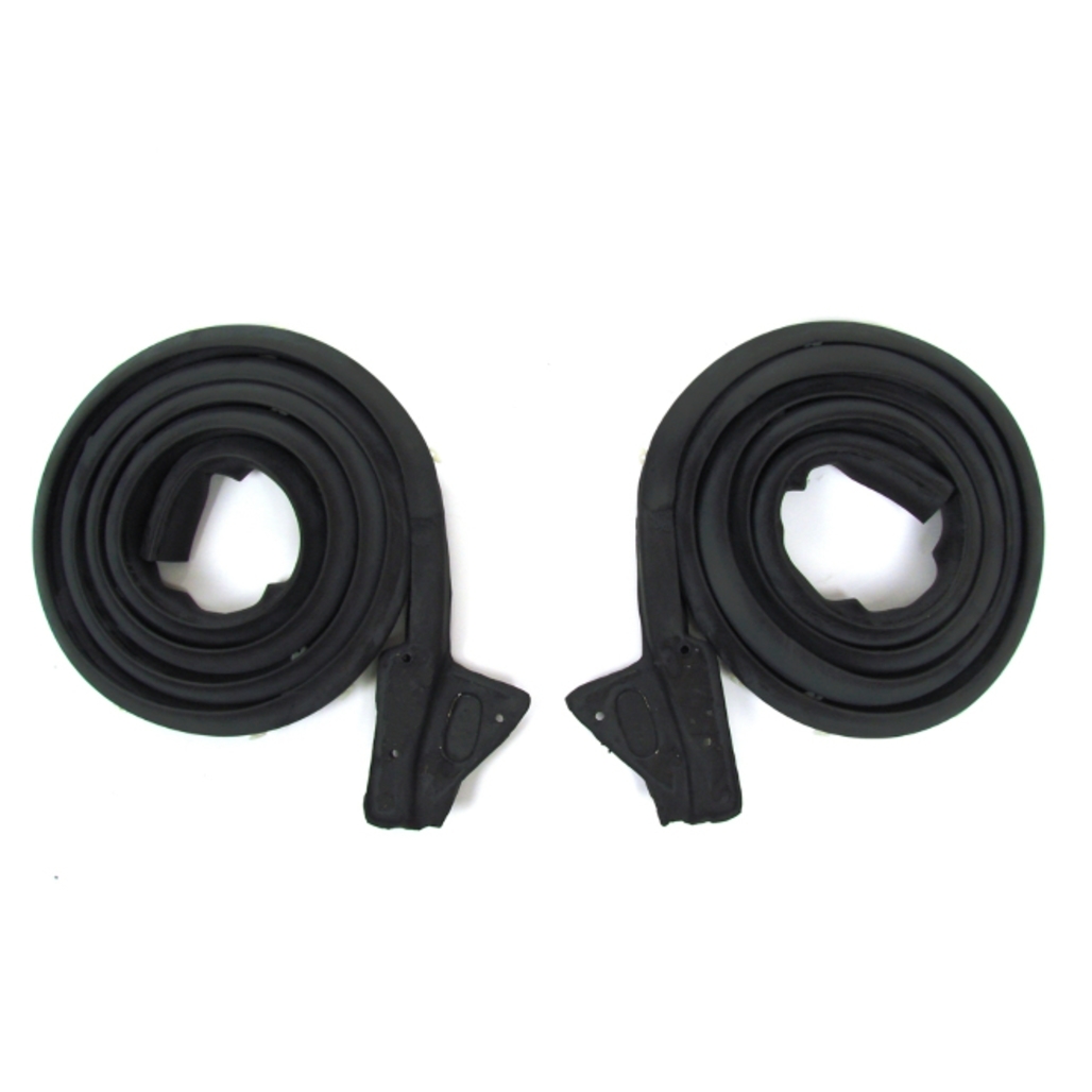 Weatherstrip Seal for 1967-72 Dodge/Plymouth Vehicles, Left & Right Hand 2pc Set, EPDM Rubber, Easy Installation