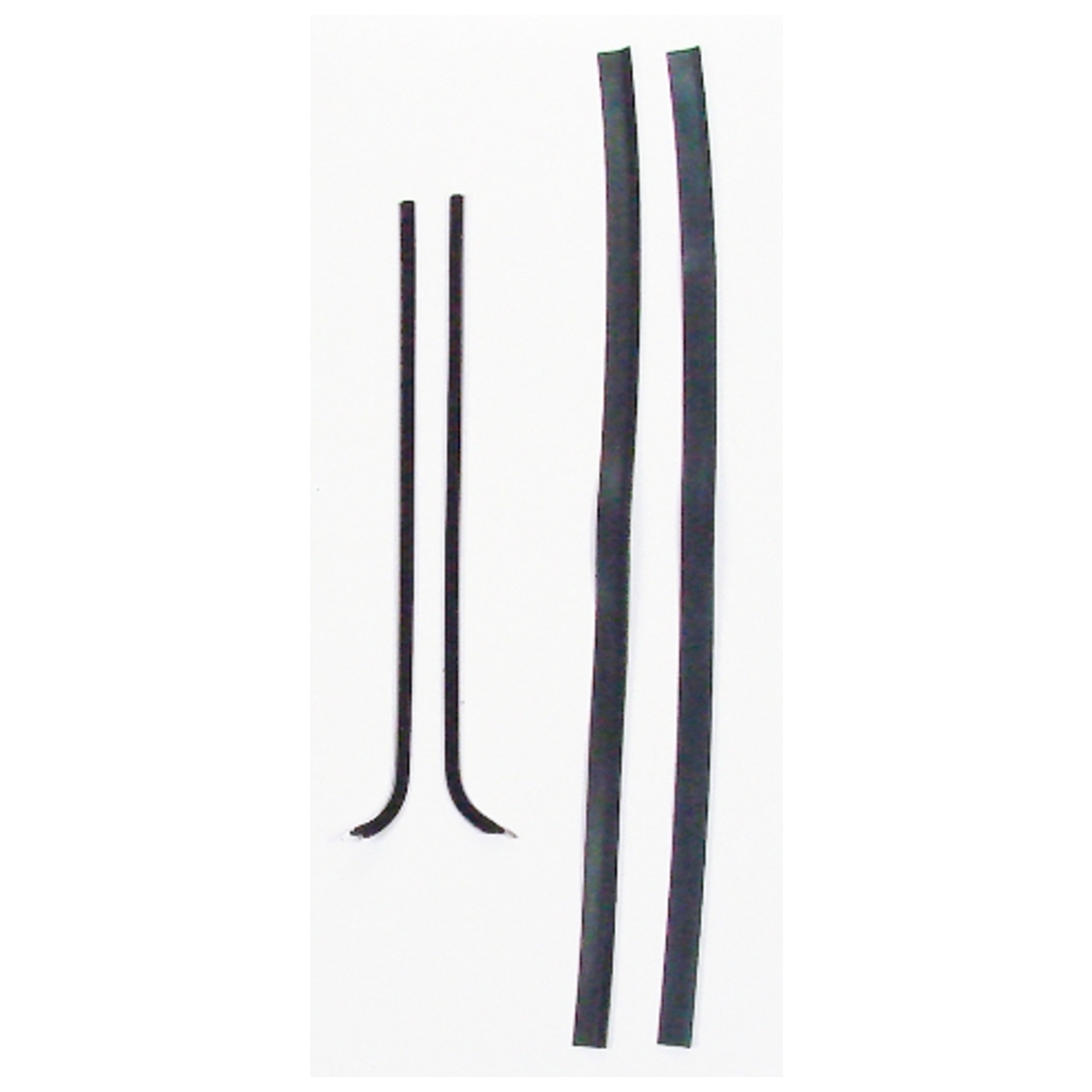 Window Sweeps Felt Kit Belt Line Weatherstrip for 51-54 Chevy/GMC - Inner/Outer Left & Right Hand High Quality Reproduction