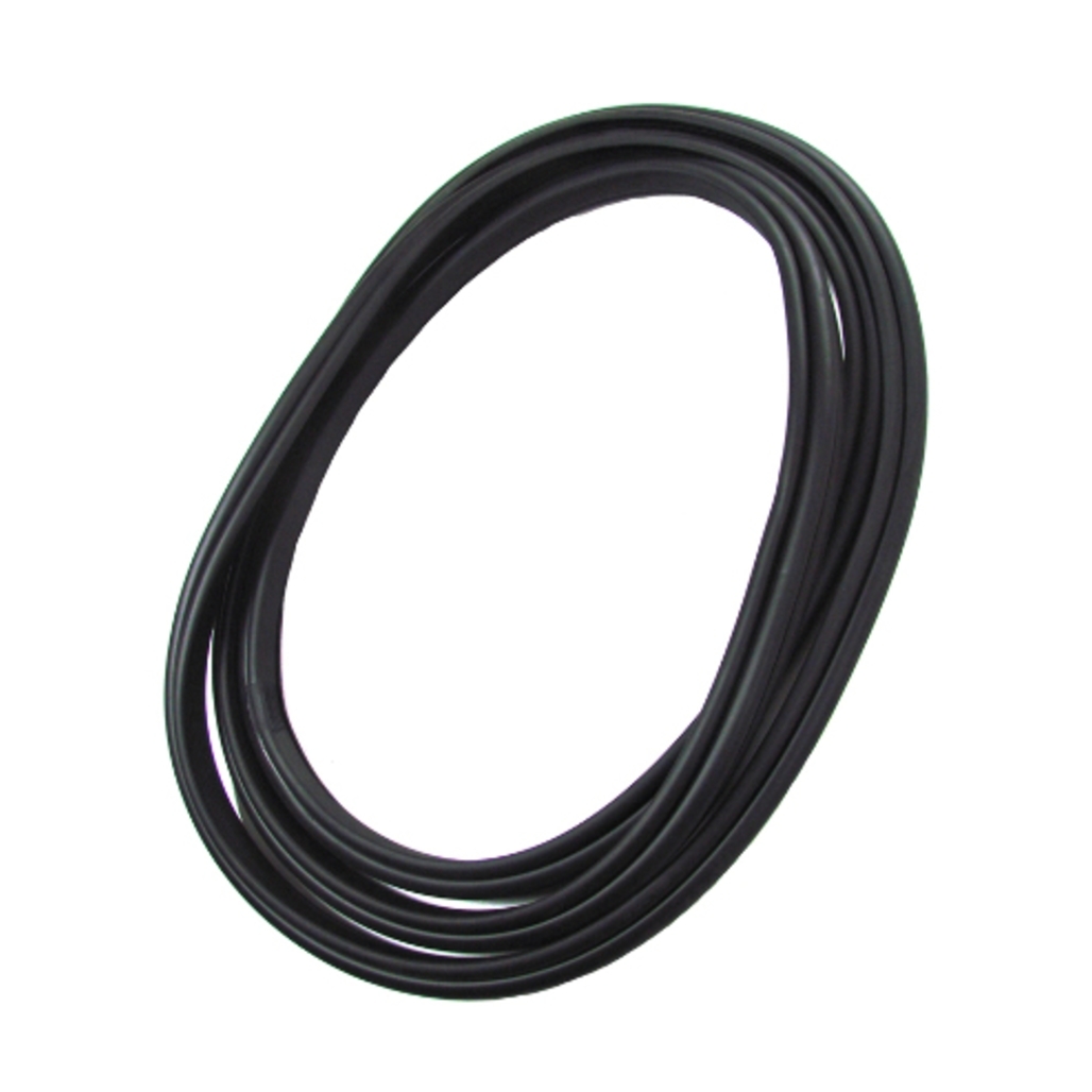 Windshield Rubber Weatherstrip Seal w/ Trim Groove for 1955-1957 Chevy/Pontiac