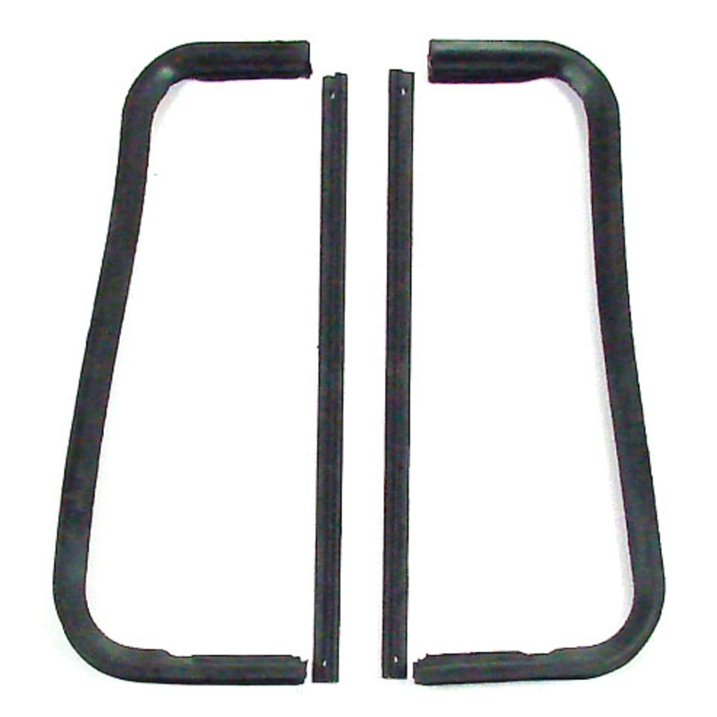 Vent Window Rubber Weatherstrip Seal, Left and Right 4pc for 1960-1963 Chevy/GMC