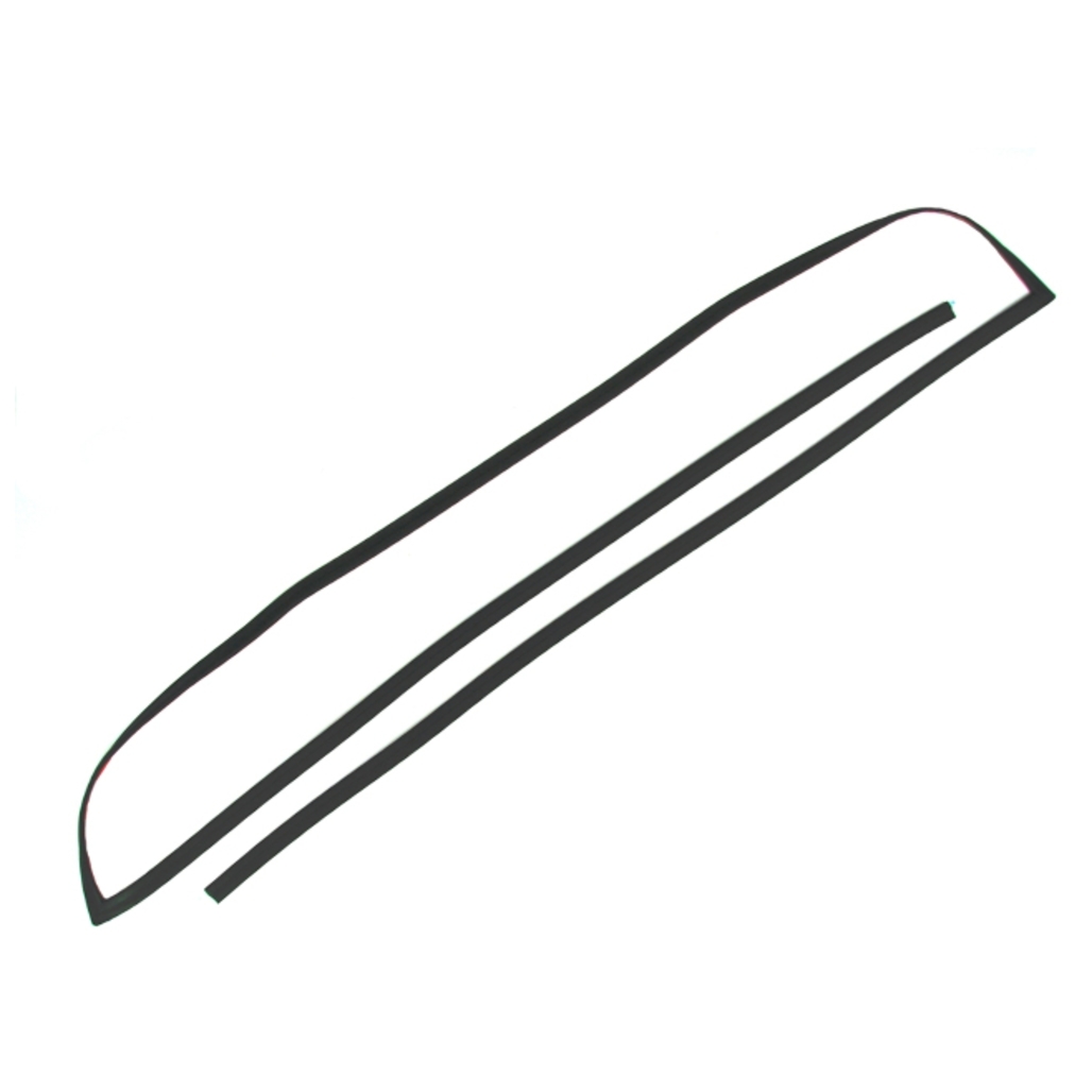 Windshield Weatherstrip Molding for Hyundai Elantra GT, 2013-2017, OEM quality, 3-sided underside molding with corner welds.