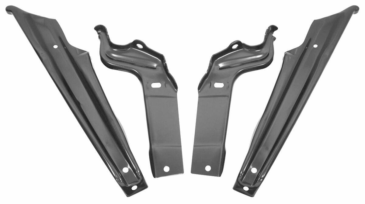 Bumper Brackets for 1967 Chevrolet Chevelle, El Camino Front Set