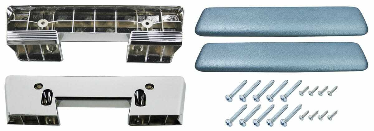 Armrest Kit for 1960-1964 Chevrolet Oldsmobile Pontiac A-Body Front Fawn (C,B)