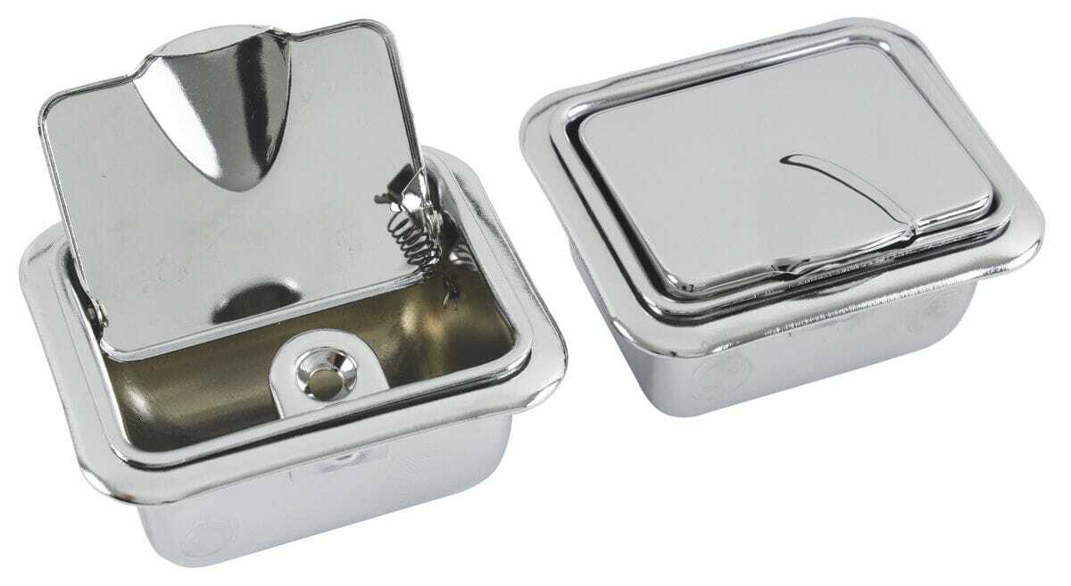 Armrest Ash Tray for 1959-67 Buick Chevrolet Oldsmobile Pontiac A-Body Rear Pair