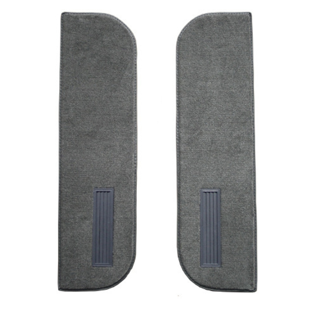 Interior Carpet for Chevrolet C20 Reg Cab Door Panel Inserts, 2pc Set - Die Cut Style, OEM Quality Replication