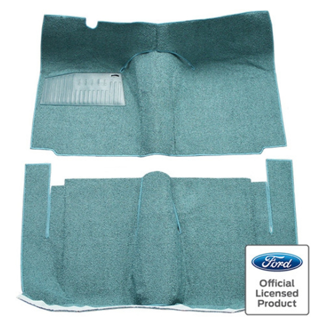 Carpet for Vintage Edsel Pacer 2DR Hardtop - Black Loop Style, Made in USA, Precision Fit & Easy Install.