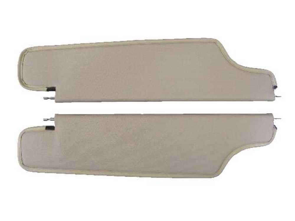 Sun Visor for 1963-1965 Buick Riviera Hardtop 2-Door Cardboard/Fiberboard Sun Visor for 1963-1965 Buick Riviera Hardtop 2-Door Cardboard/Fiberboard