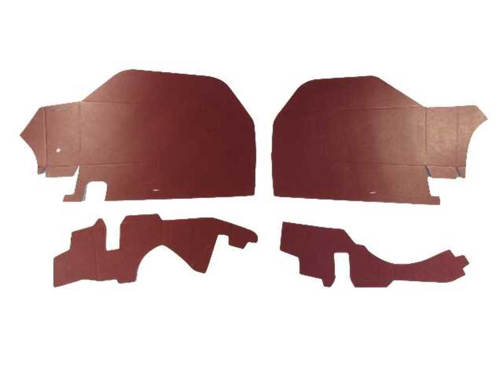 Trunk Side Panel Board for 1961 Oldsmobile Starfire 2DR Convertible 4pc Trunk Side Panel Board for 1961 Oldsmobile Starfire 2DR Convertible 4pc