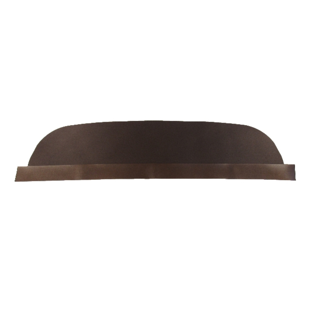 Package Tray for Pontiac Catalina 4 Door Hardtop - Rear Shelf in Black Cardboard/Fiberboard Material, US-Made Replica.